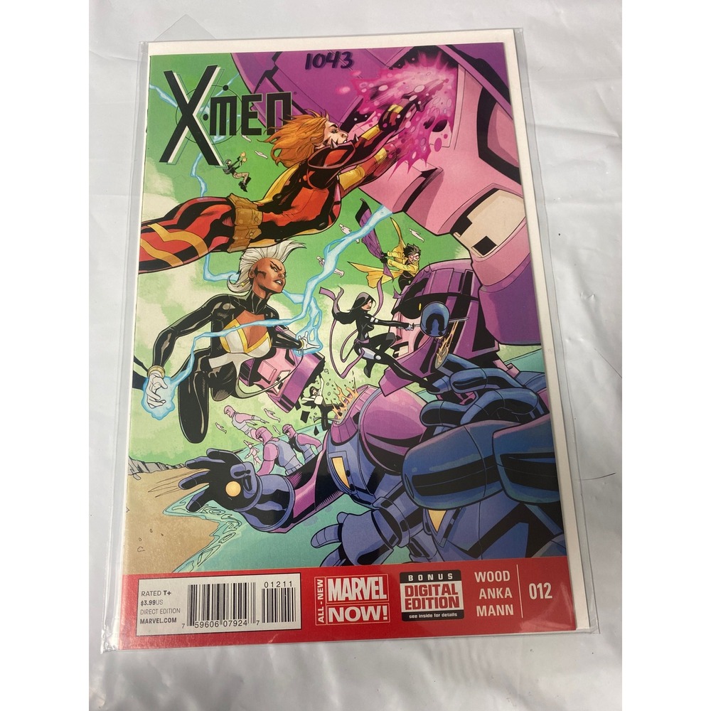 Marvel Comics X-Men #12 Vol 4 2014 Brian Wood Kris Anka Storm Psylocke Marvel